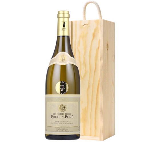 Dominique Pabiot Pouilly Fume In Pine Wooden Gift Box